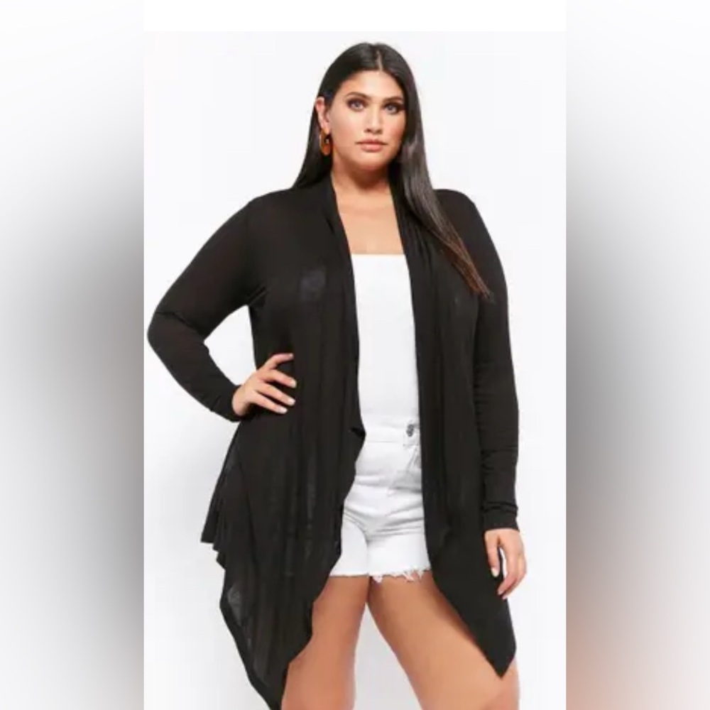 Plus size cardigan